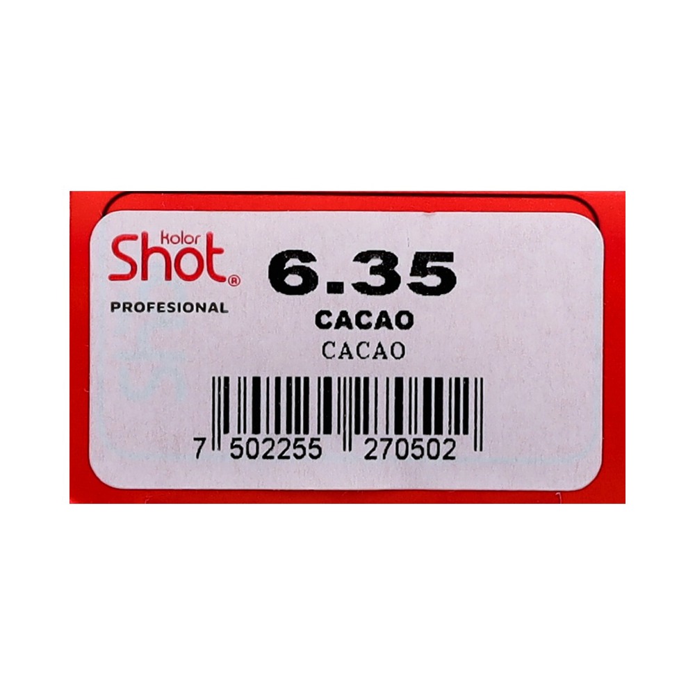 Tinte en crema cacao 6.35 Kolor Shot (90 g / 3.17 oz) - Miniatura 3