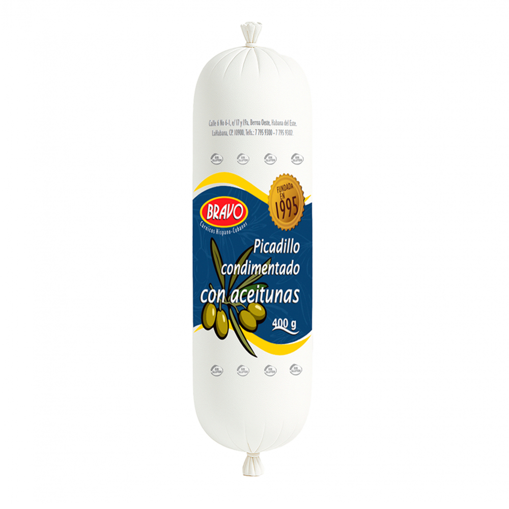 Picadillo condimentado con aceitunas Bravo (400 g / 14.10 oz) - Miniatura 3