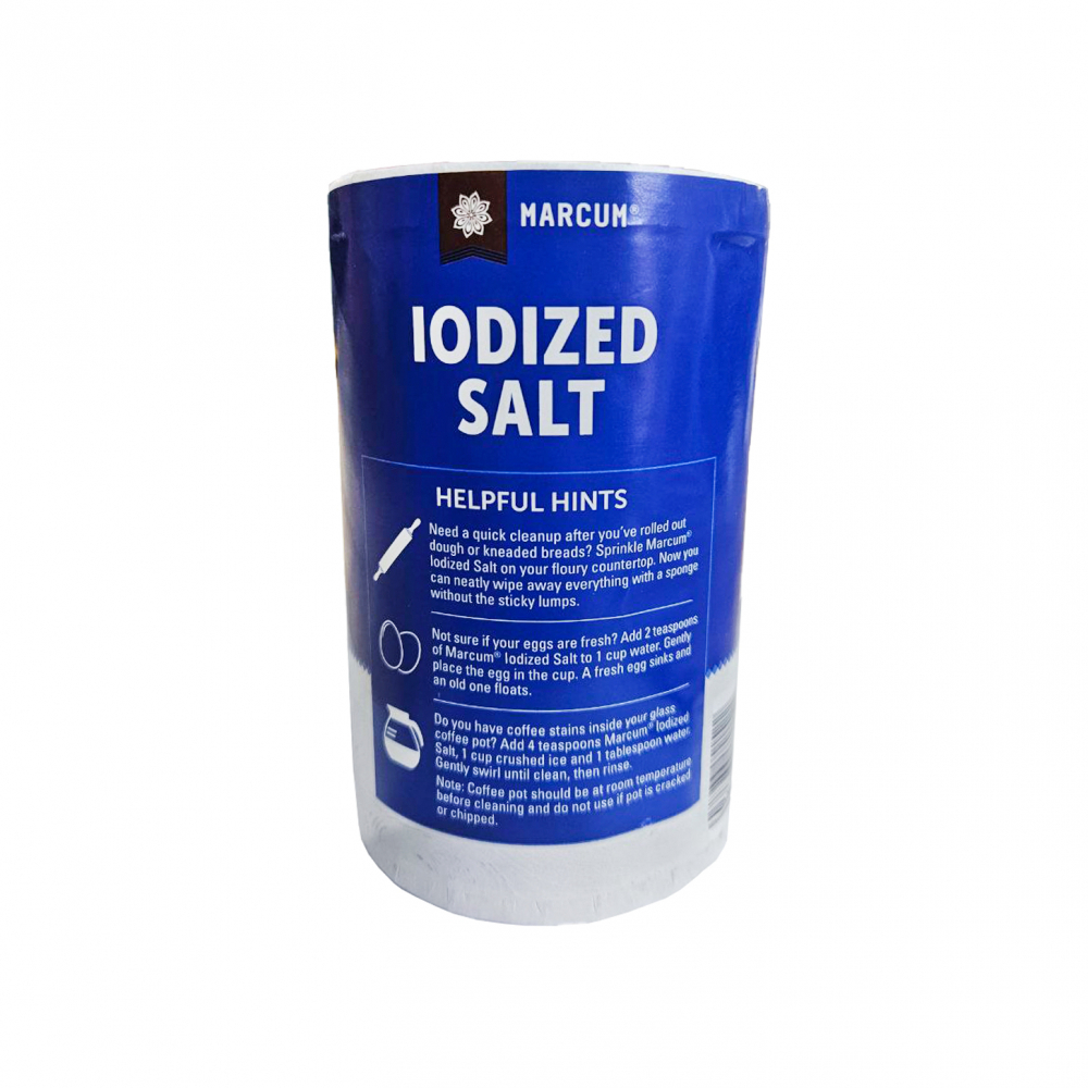 Sal yodada Marcum (737 g / 1.6 lb) - Miniatura 2