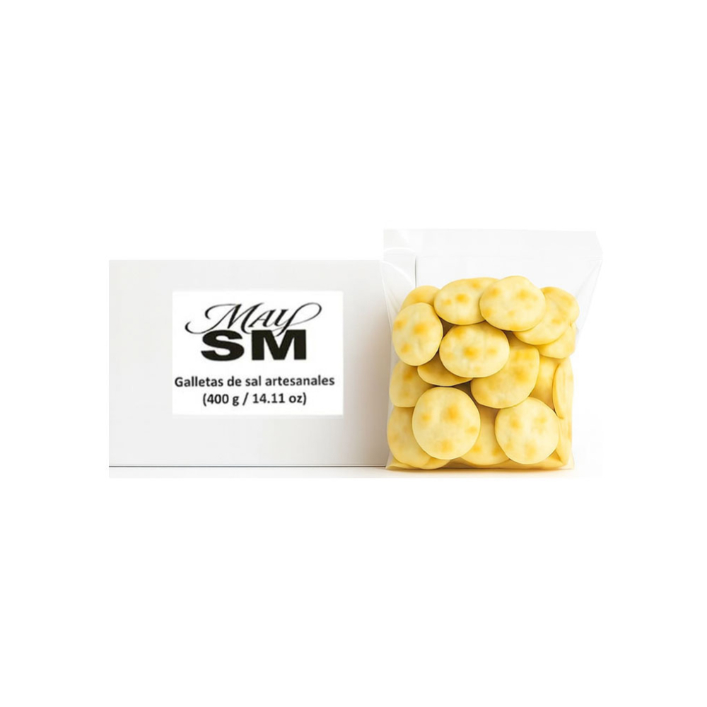 Galletas de sal artesanales May SM (3 x 400 g / 14.11 oz) - Miniatura 2