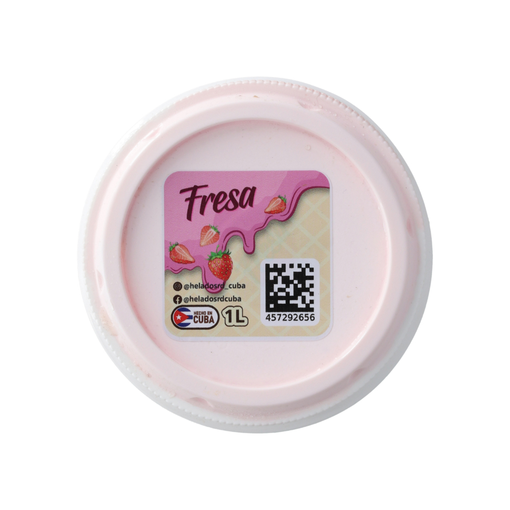 Helado sabor fresa R&D (1 L) - Miniatura 2