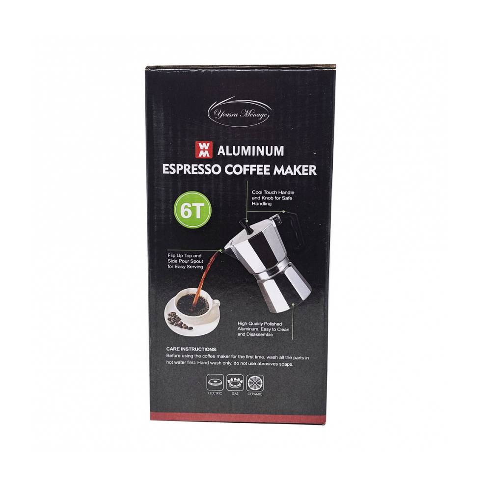 Cafetera clásica de 6 tazas Yousra Ménage - Miniatura 2
