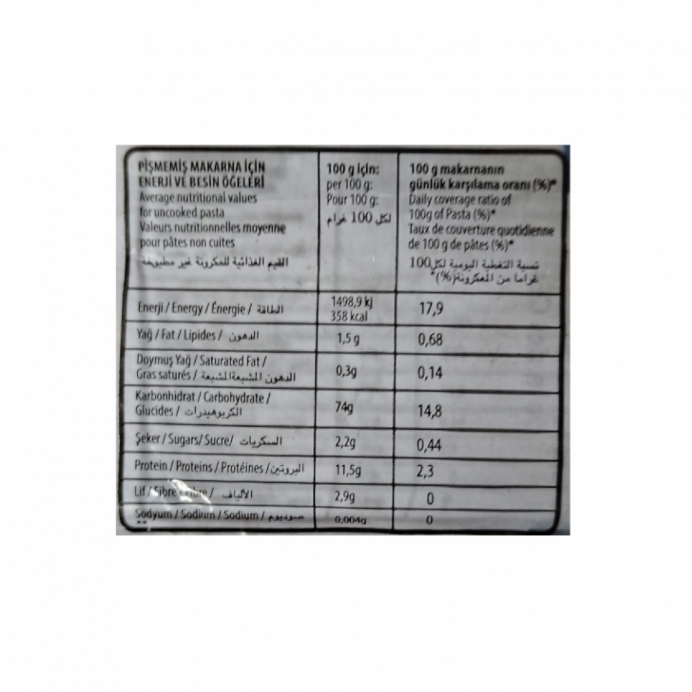 Combo de Espagueti ( 8 x 500 g ) - Miniatura 3