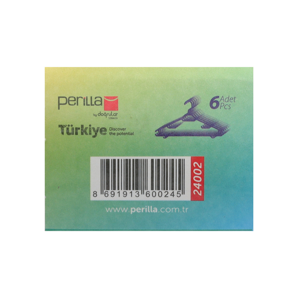 Set de 6 percheros para ropa Perilla - Miniatura 2