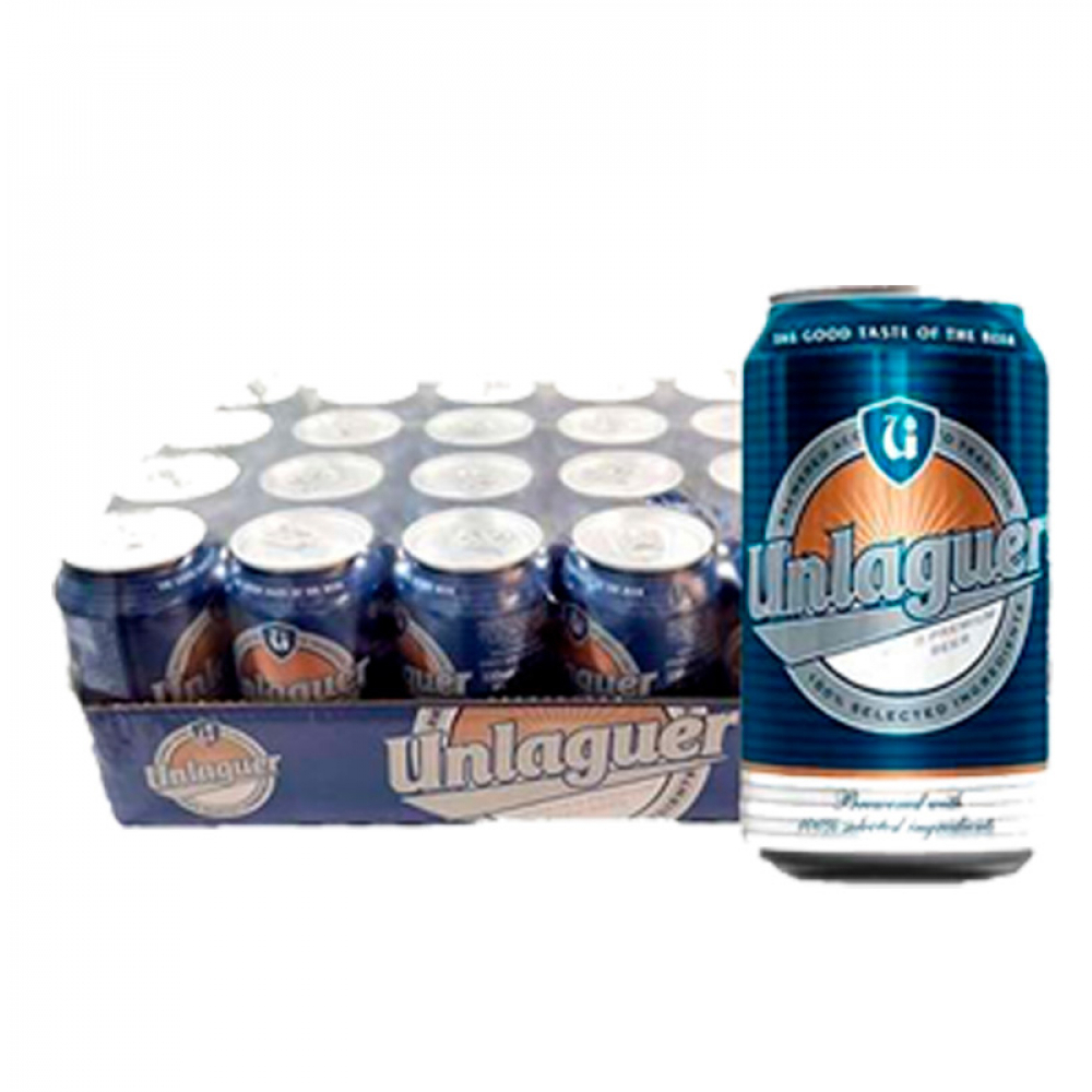 Cake de vainilla con nata color naranja + Cerveza Unlaguer - Miniatura 4