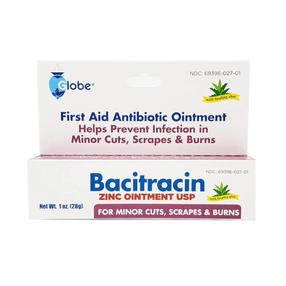Ungüento de bacitracina y zinc USP Globe (28 g / 1 oz) - Miniatura 2