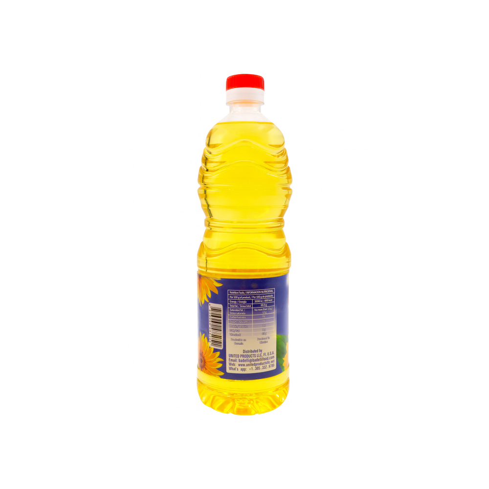 Aceite de girasol refinado Badelli (1 L) - Miniatura 2