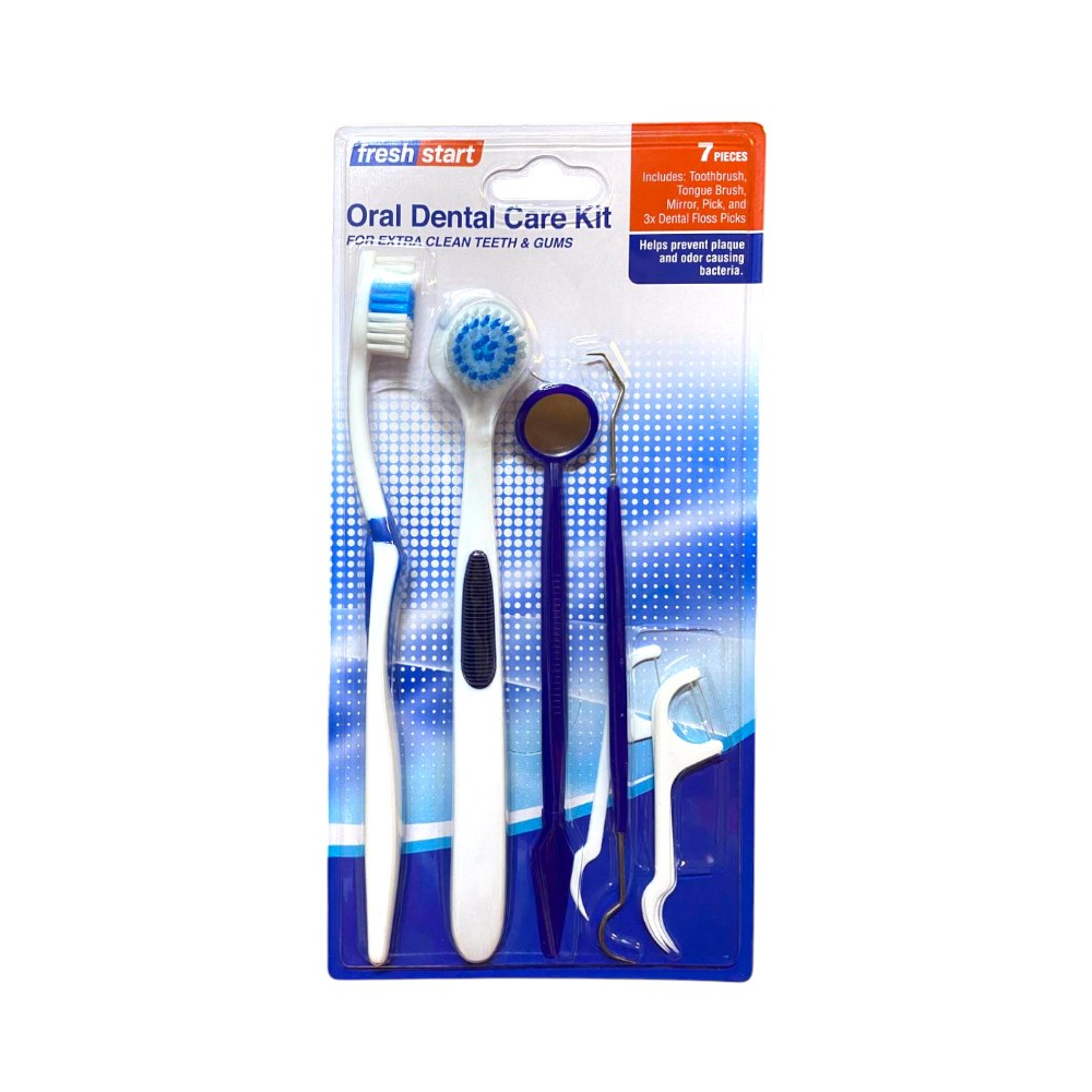 Kit de 7 piezas para el cuidado dental Fresh start - Miniatura 2