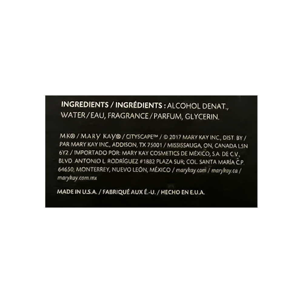 Agua de colonia para hombre Cityscape Mary Kay (50 ml) - Miniatura 3