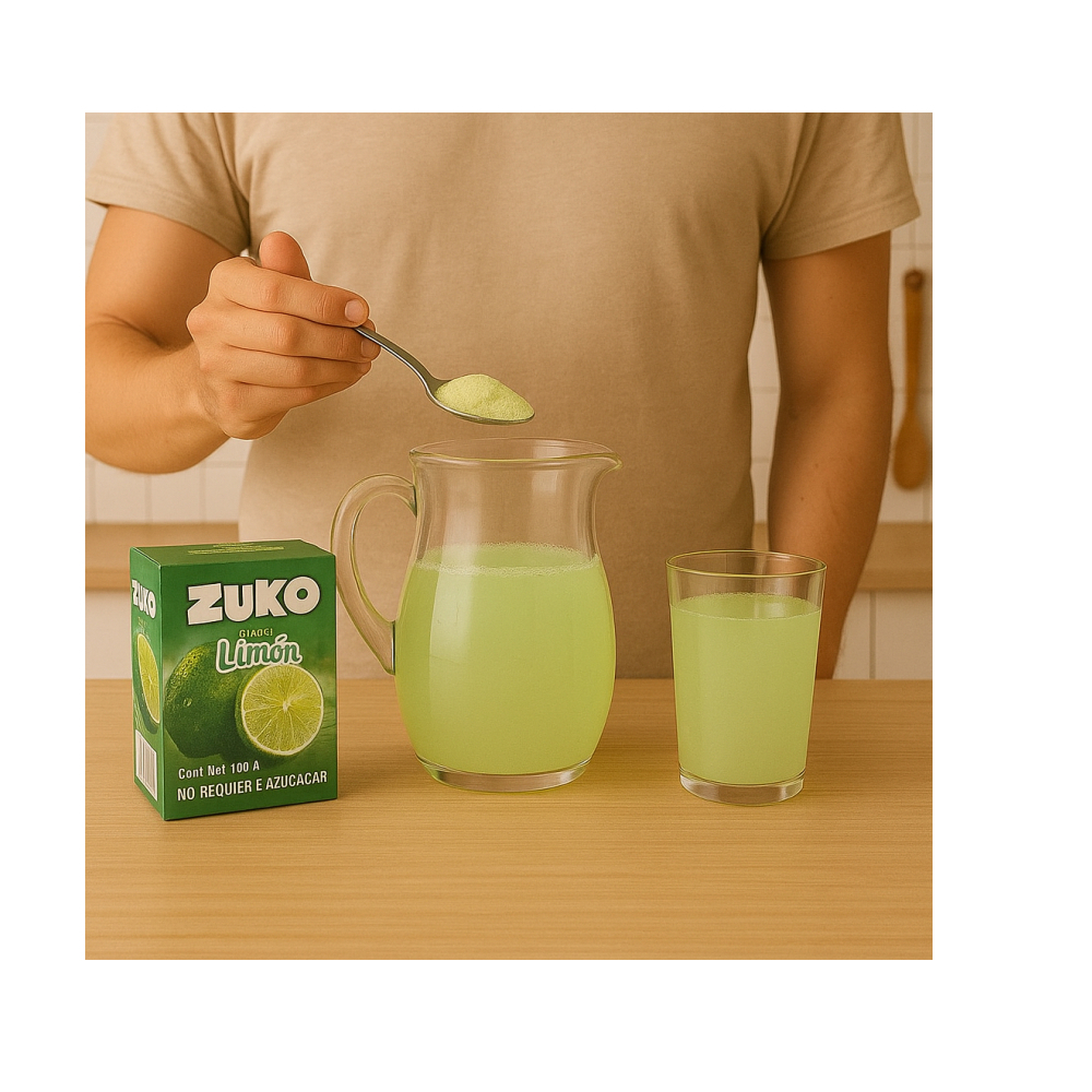 Refresco sabor limon Zuko (12 x 8 x 13 g) - Miniatura 2