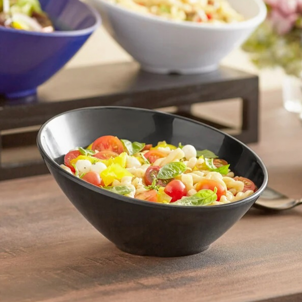 Cuenco pequeño con borde de cascada color negro Kulsan - Miniatura 2