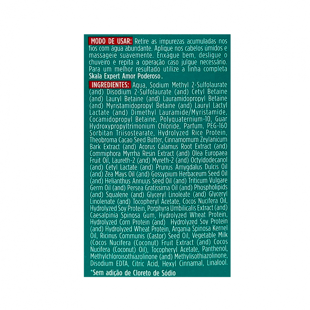 Kit shampoo y acondicionador Amor Poderoso Skala Expert (325 ml) - Miniatura 2