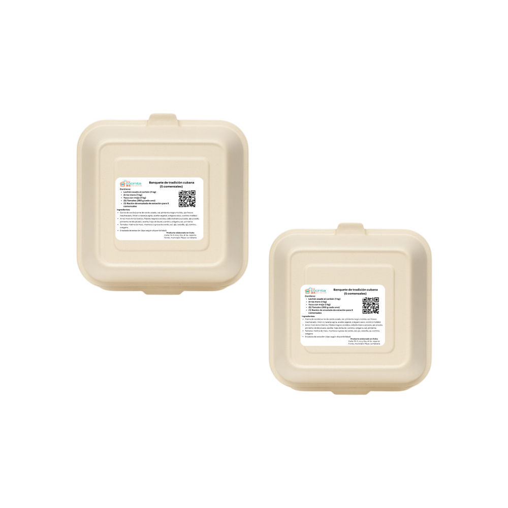 Combo: Banquete de tradición cubana Tucocinita24 (10 comensales) - Miniatura 2