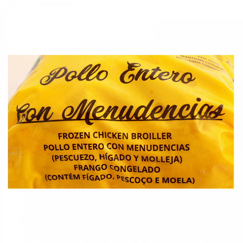 Pollo entero con menudencias Quality Chicken (2.4 kg / 5.29 lb) - Miniatura 2