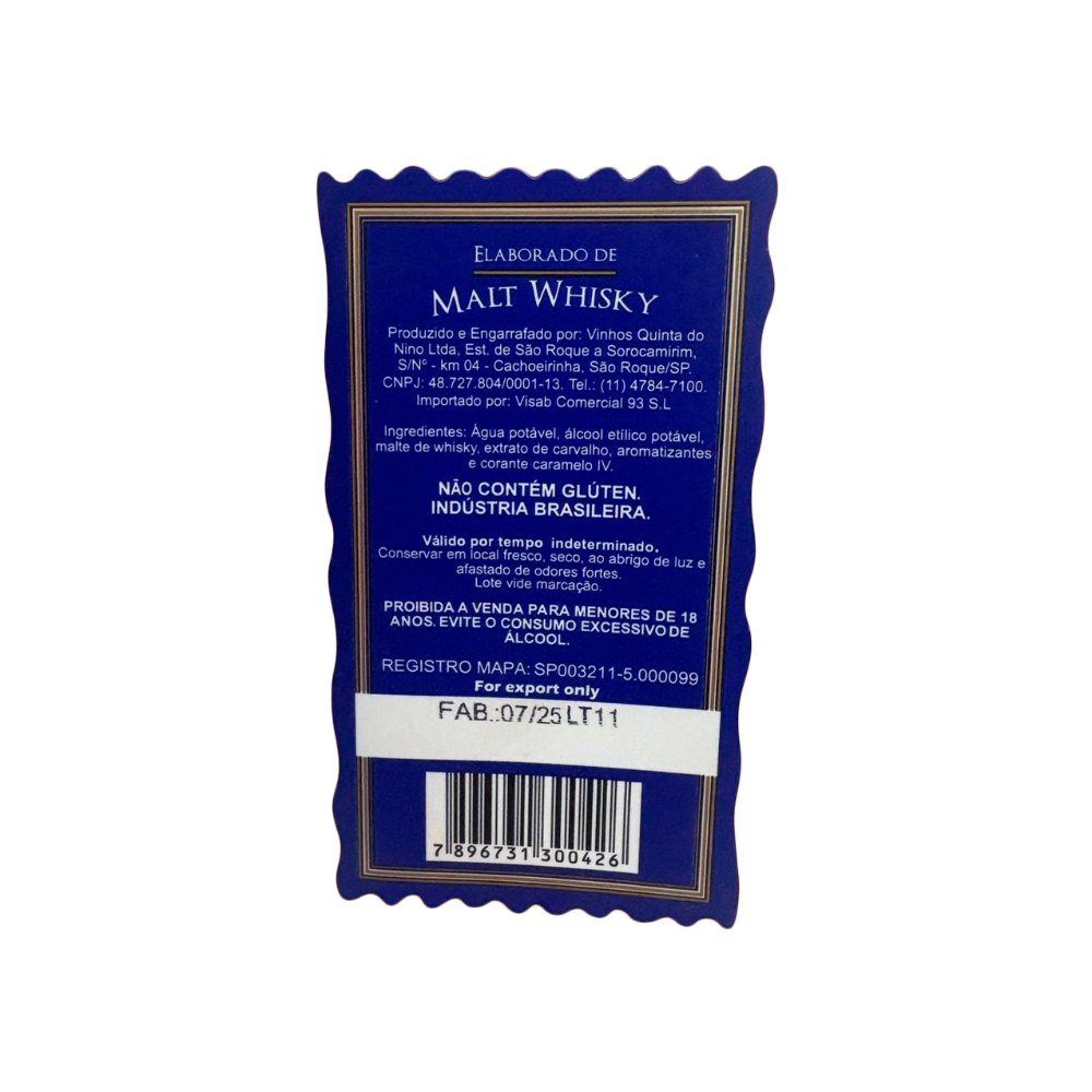 Malt Whisky Blue Black Blend (2 x 1 L) - Miniatura 3