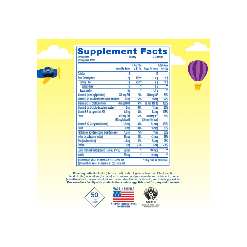 Suplemento multivitamínico para niños L'il Critters (70 gomitas) - Miniatura 2