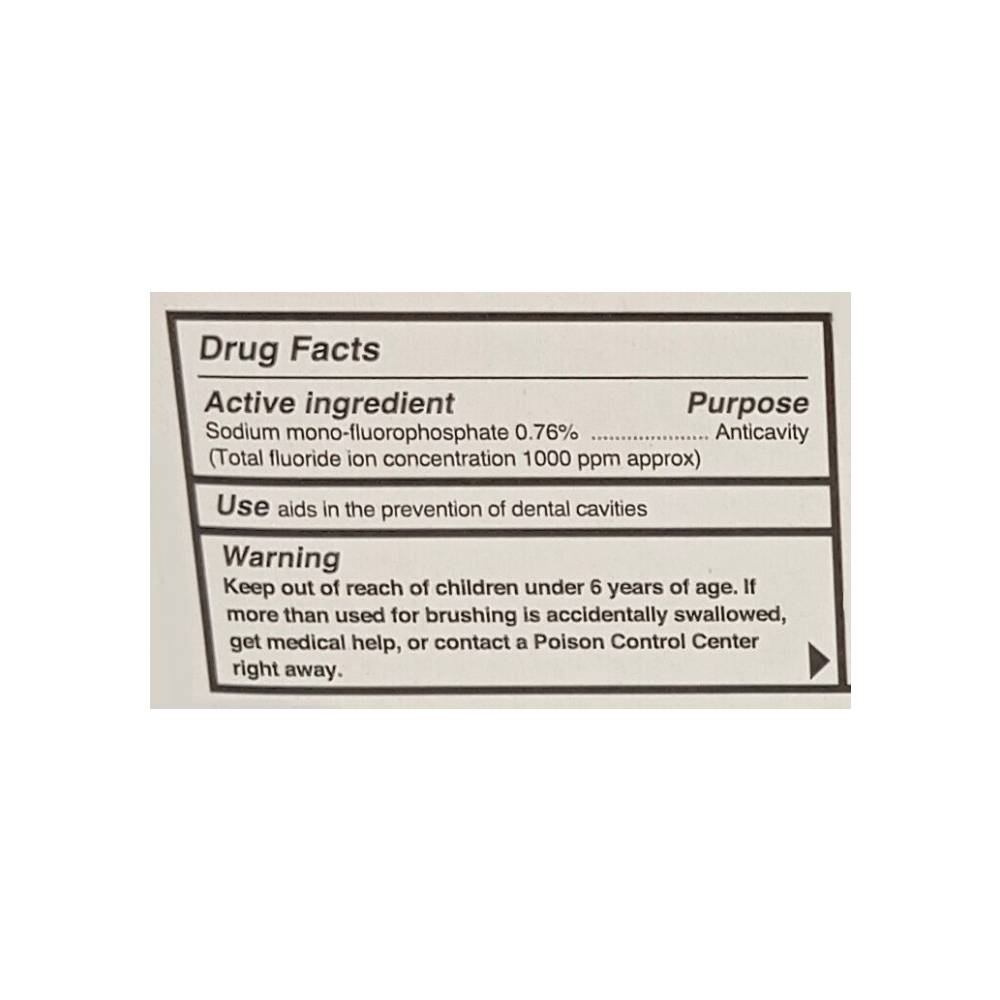 Pasta dental anticaries con flúor Lucky (181 g / 6.4 oz) - Miniatura 2