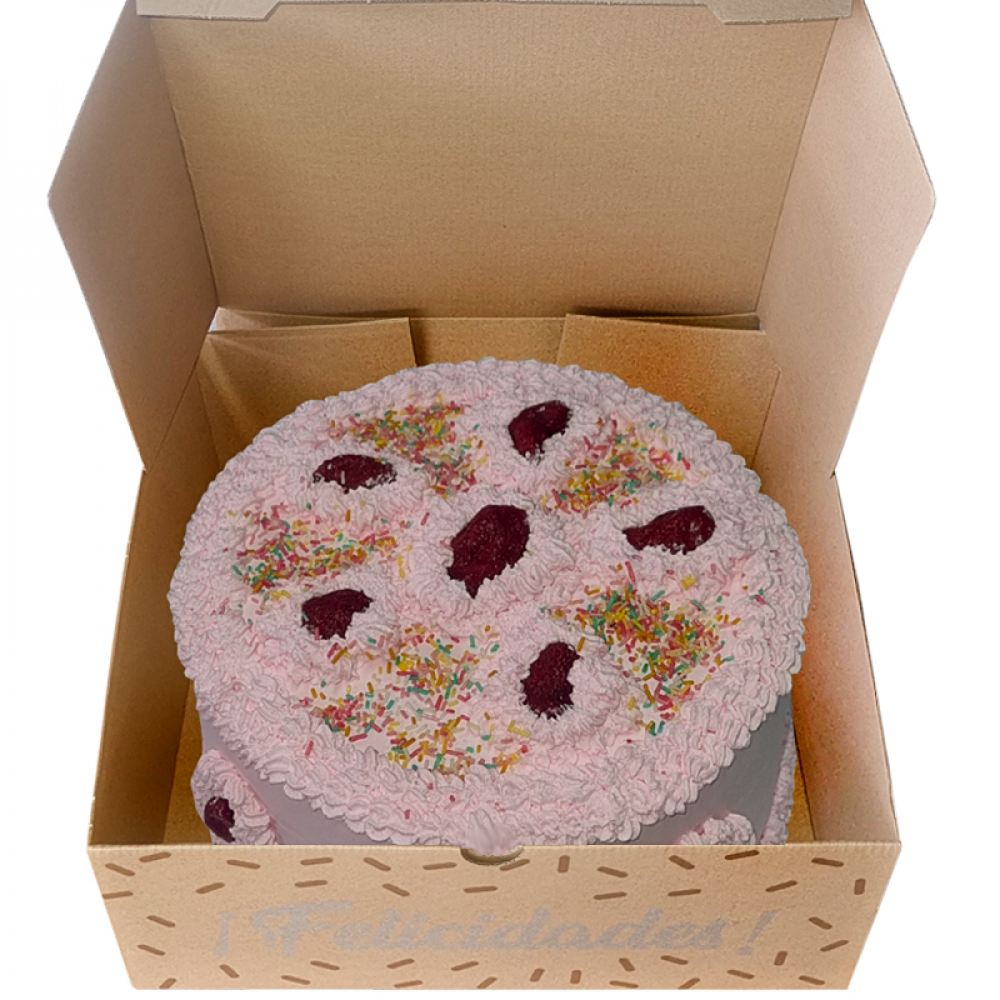 Cake fresa de nata (12 comensales) - Miniatura 2