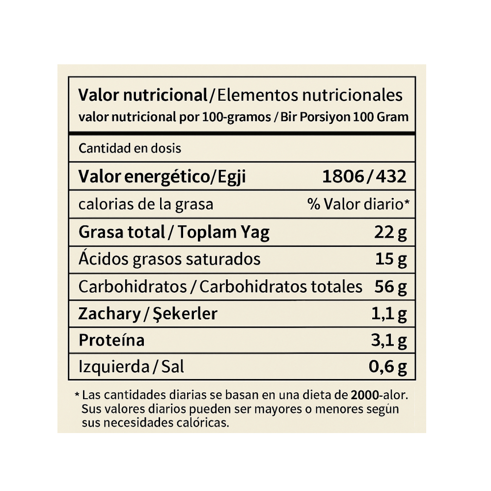 Pastel chocolate bola de nieve relleno de crema de coco Elvan (50 g / 1.76 oz) - Miniatura 4