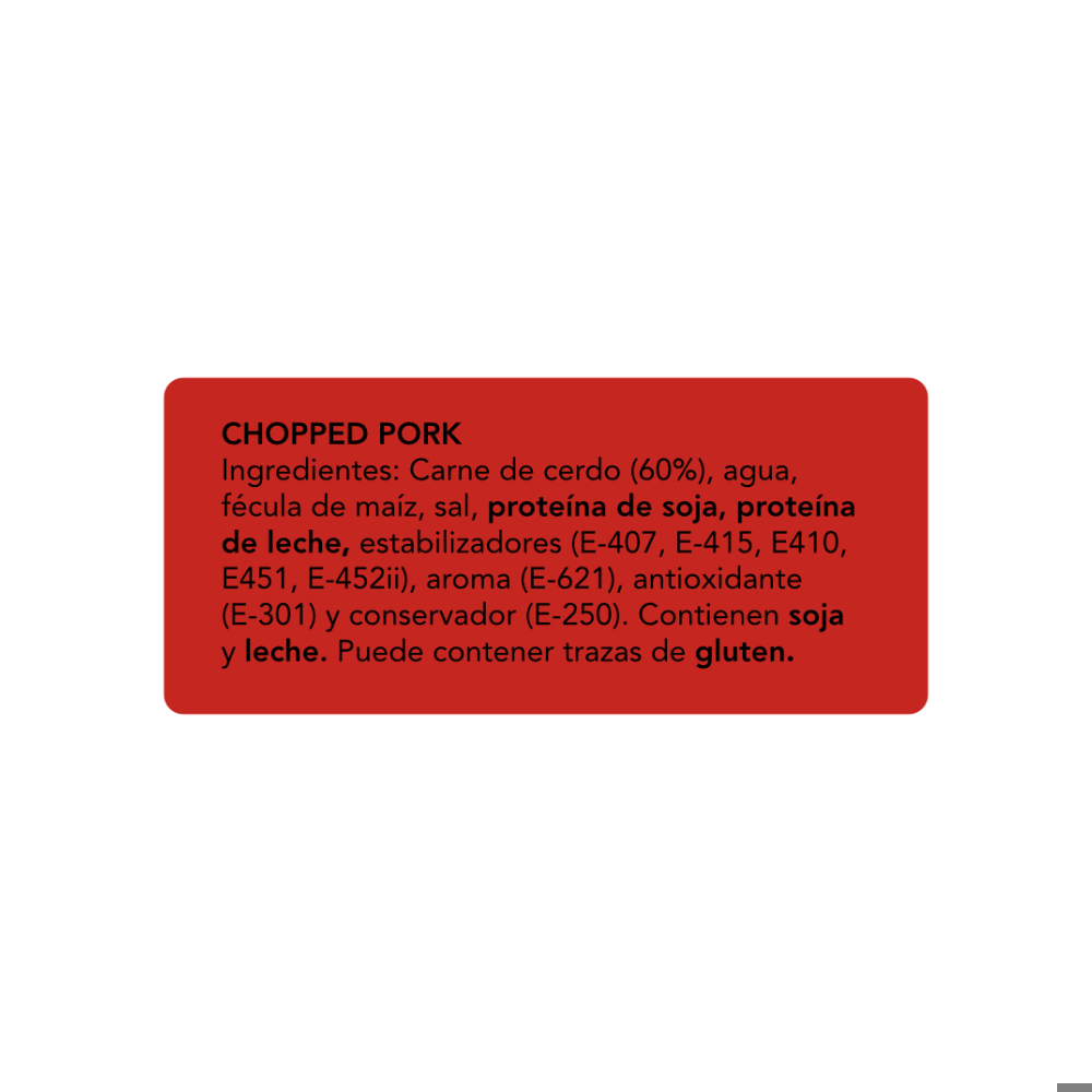 Corte de cerdo enlatado Coren (425 g / 15 oz) - Miniatura 4