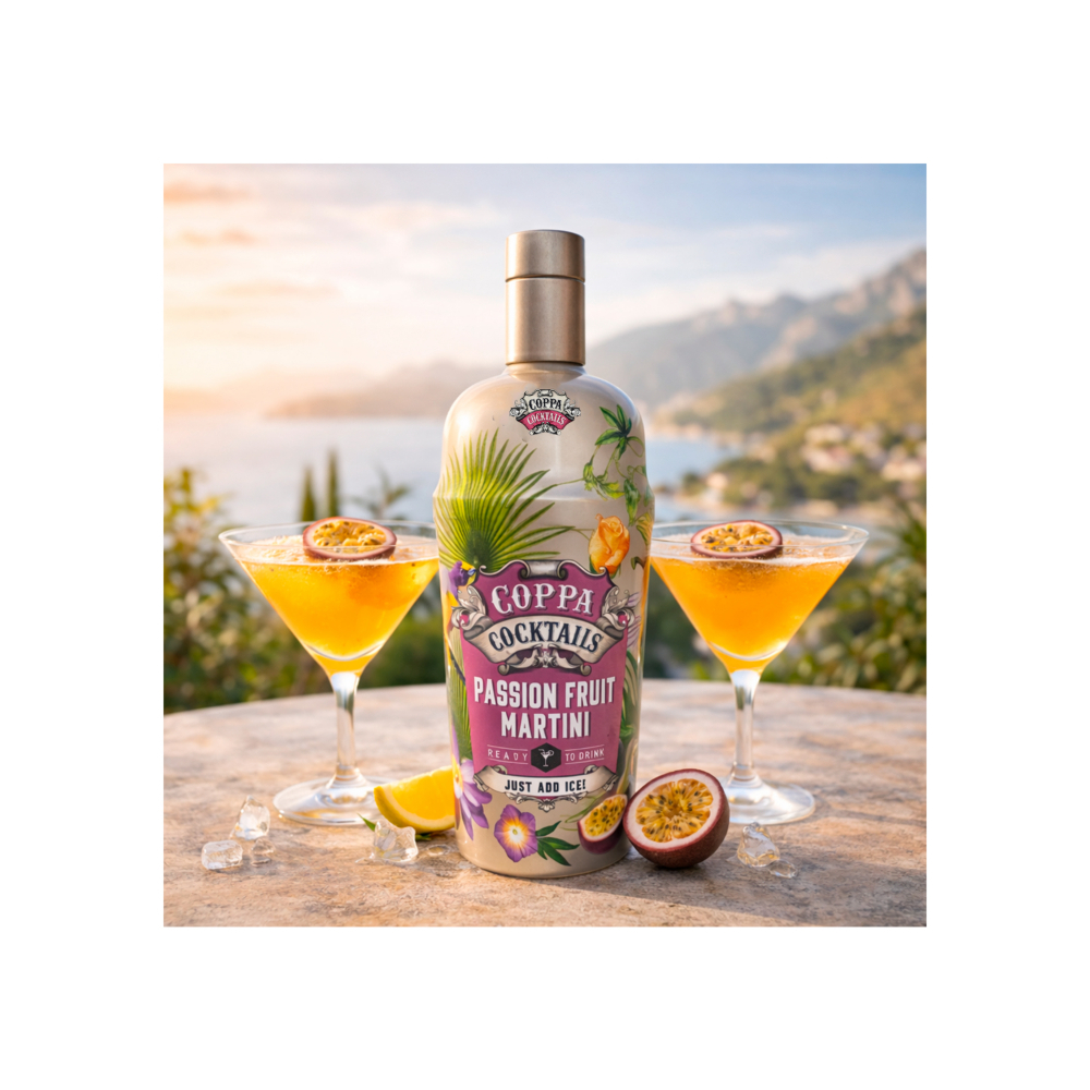Martini sabor fruta de la pasión Coppa Cocktails (700 ml) - Miniatura 4