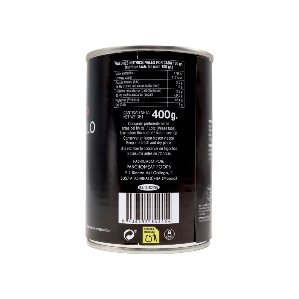 Spam fiambre de pollo Martínez Campera (400 g / 14.11 oz) - Miniatura 3