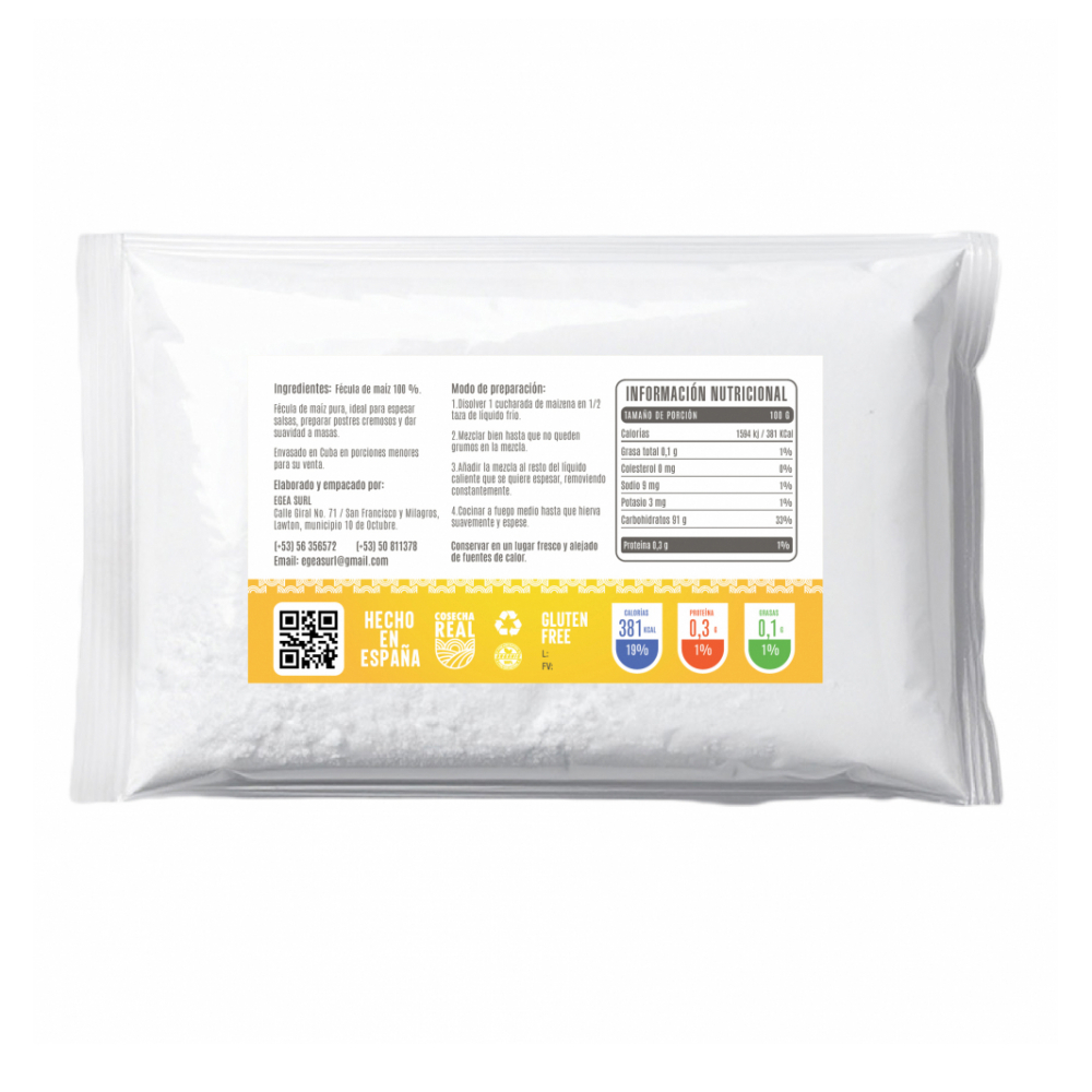 Maicena Cosecha Real (10 x 500 g / 1.1 lb) - Miniatura 2