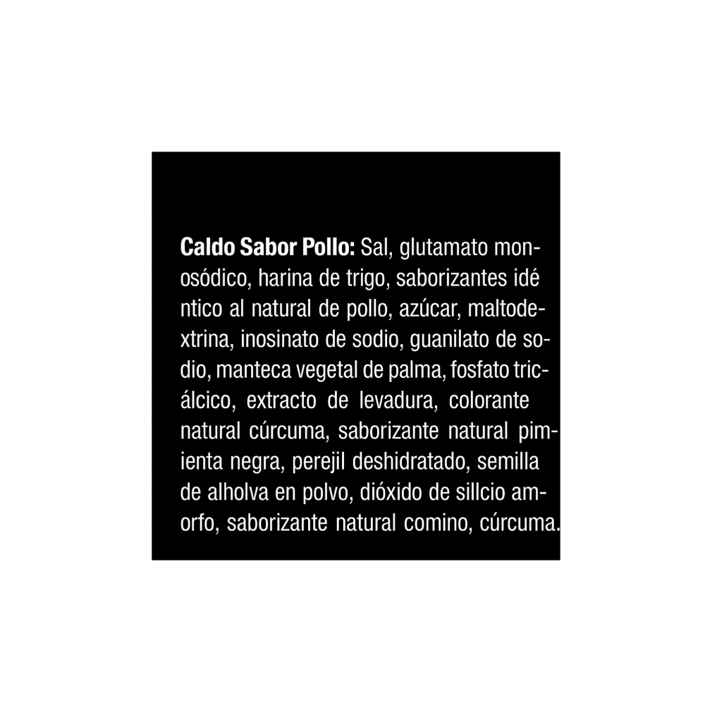 Caldo en polvo sabor pollo Macro Food (252 g / 8.89 oz) - Miniatura 3