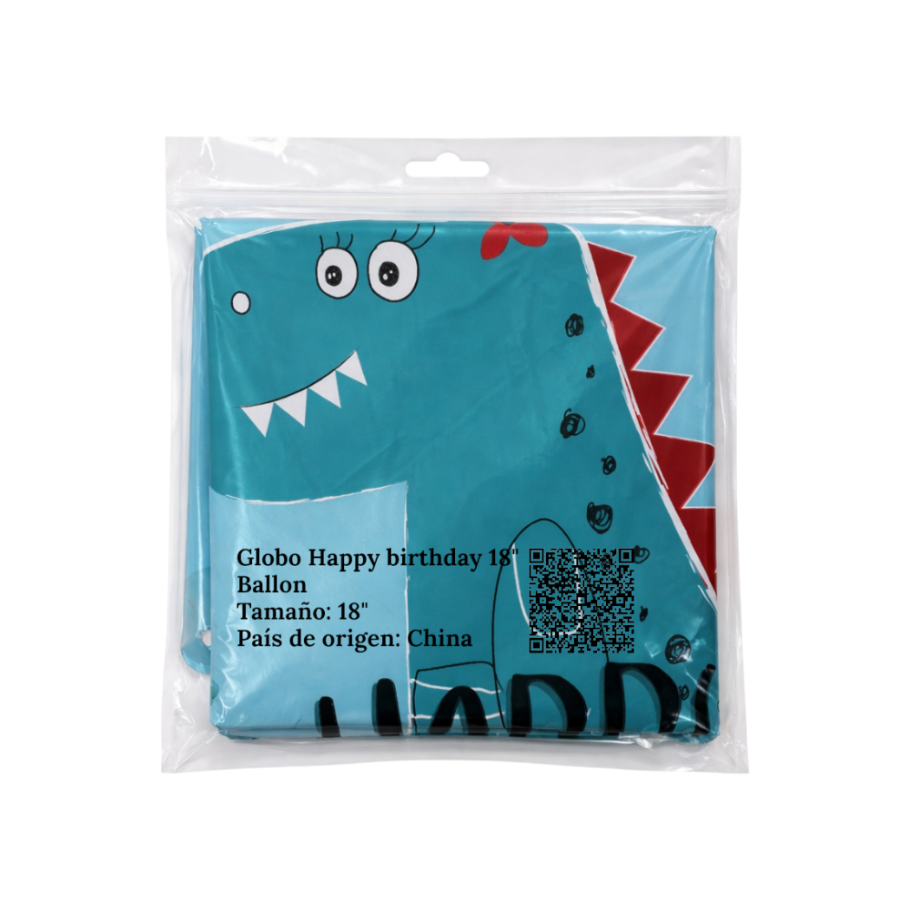 Globo Happy birthday 18" Ballon - Miniatura 3