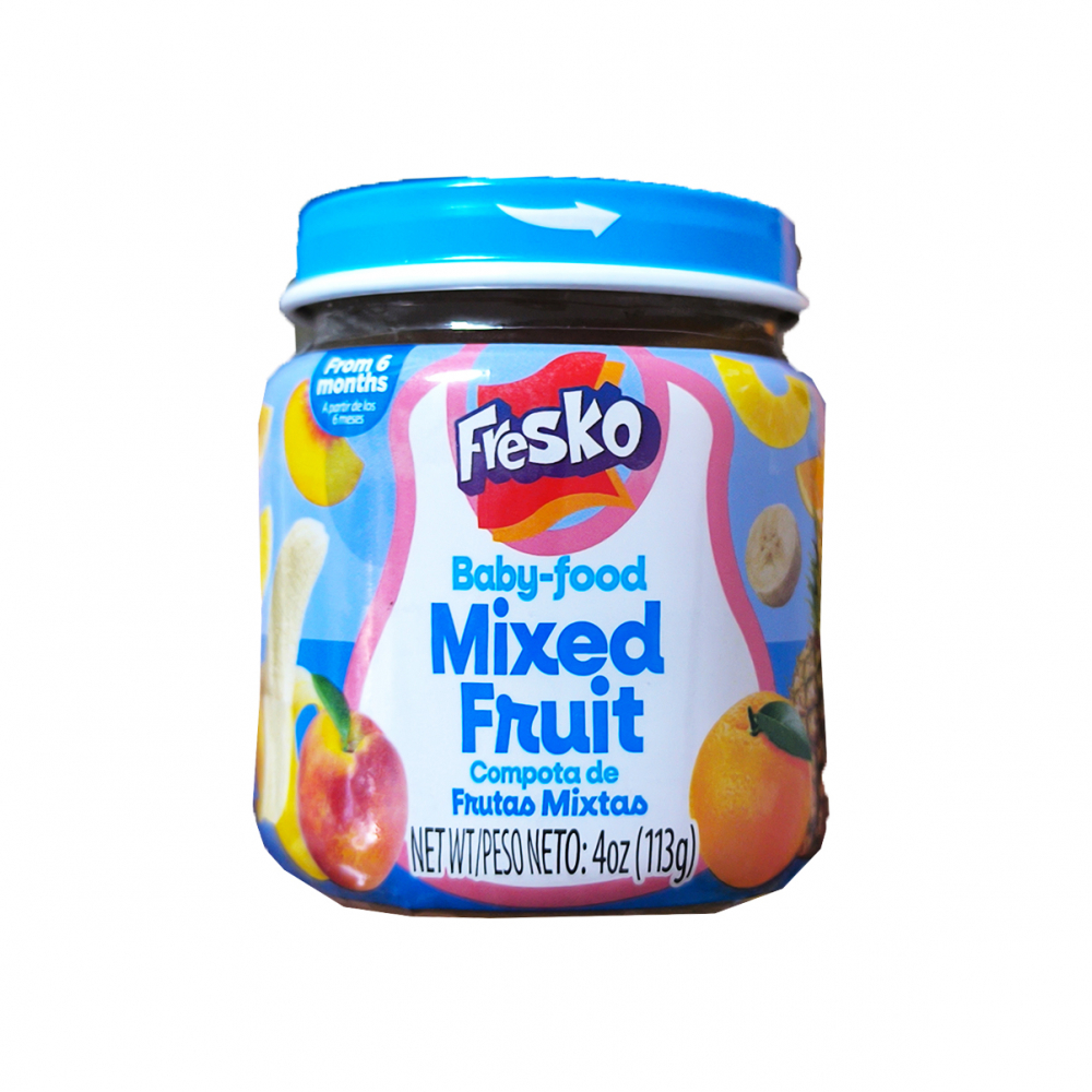 Compota de frutas mixtas Fresko (113 g / 4 oz) - Miniatura 4