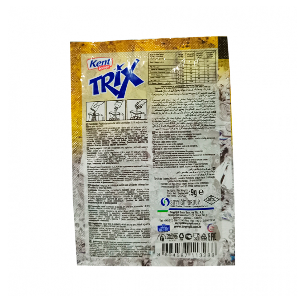 Refresco en polvo sabor piña Trix (9 g) - Miniatura 2