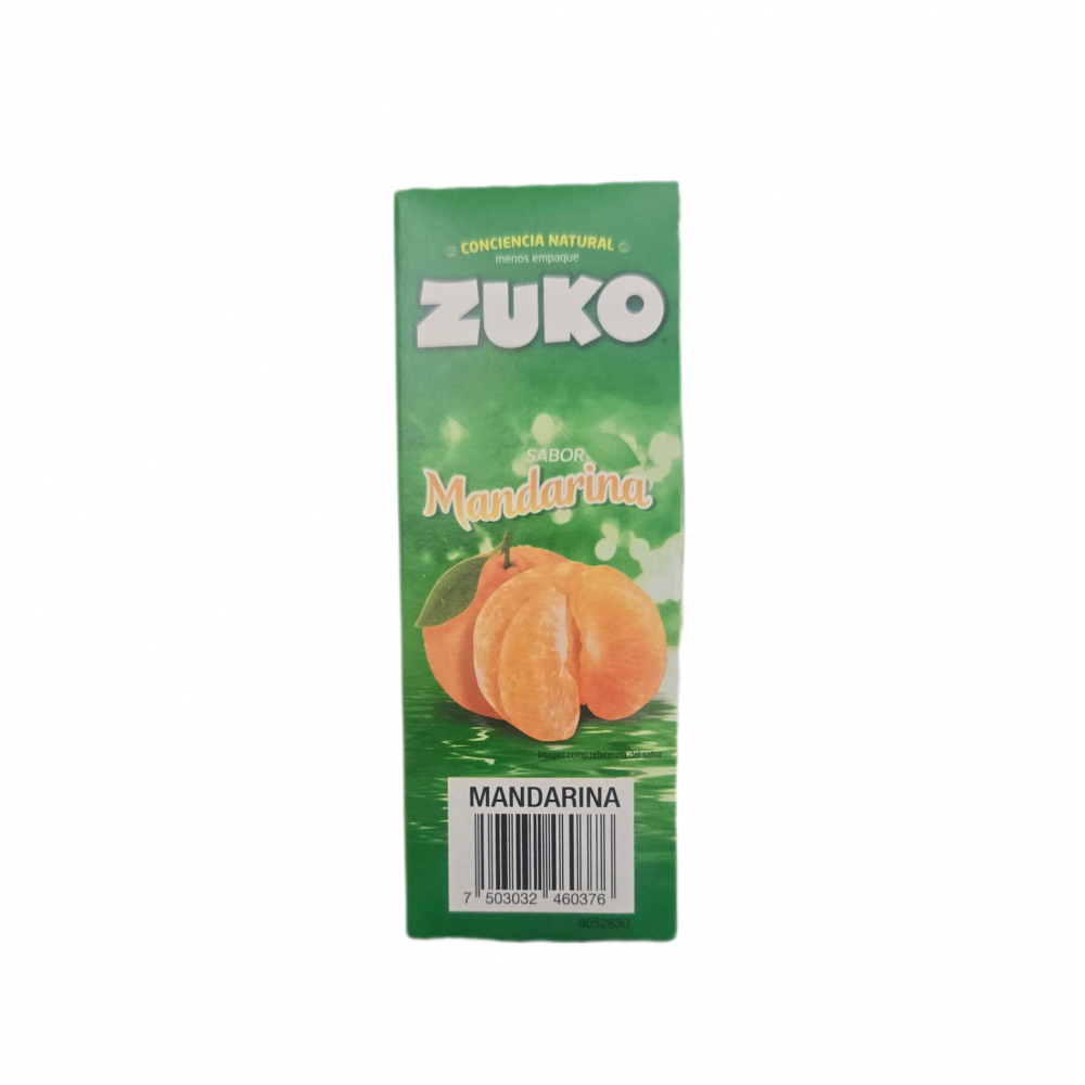 Refresco sabor mandarina Zuko (12 x 8 x 13 g) - Miniatura 4