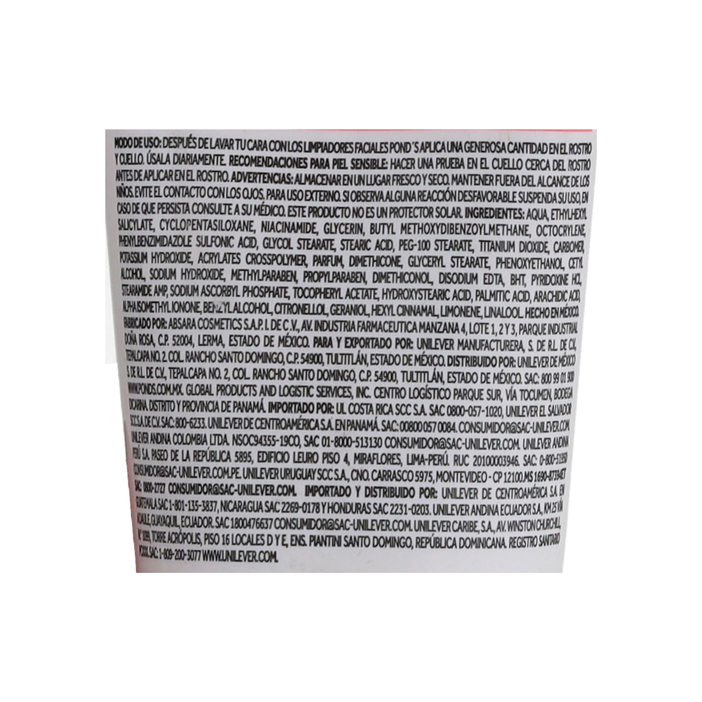 Crema facial con protección solar aclarante y antimanchas Pond's (100 g / 3.5 oz) - Miniatura 4