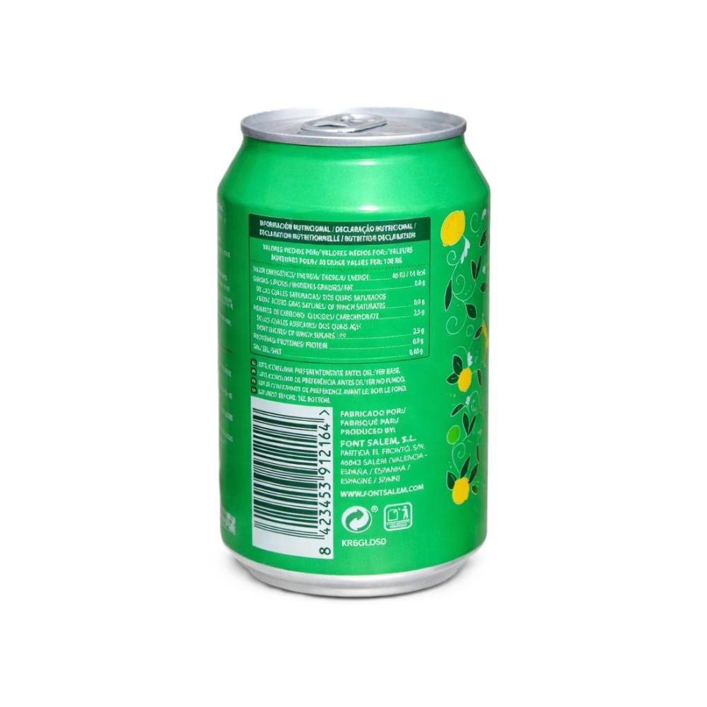 Bebida refrescante sabor a lima-limón Del Sol (330 ml) - Miniatura 2