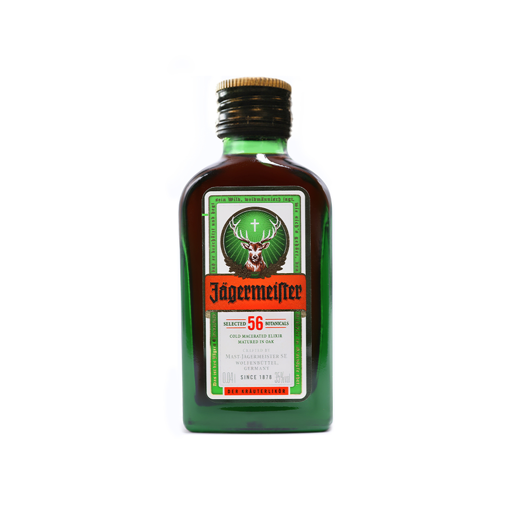 Licor de hierbas endulzado Jagermeister (40 ml) - Miniatura 3