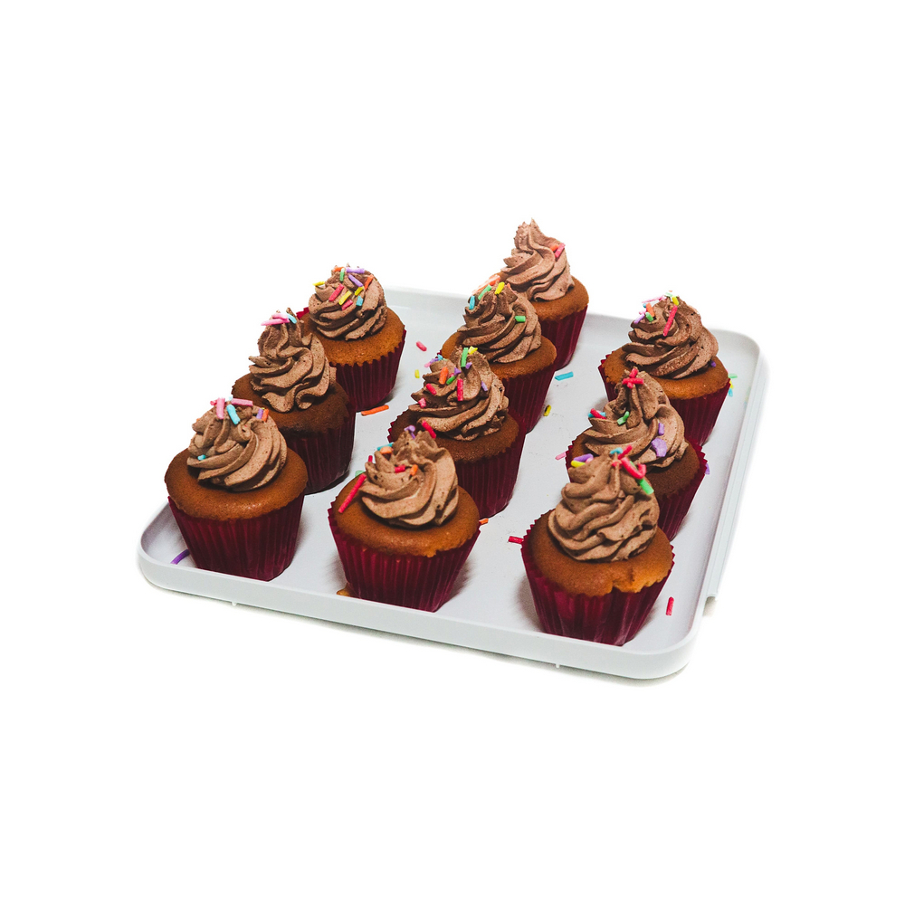Cake de merengue rosa con lazos (6 comensales) + cupcakes - Miniatura 4