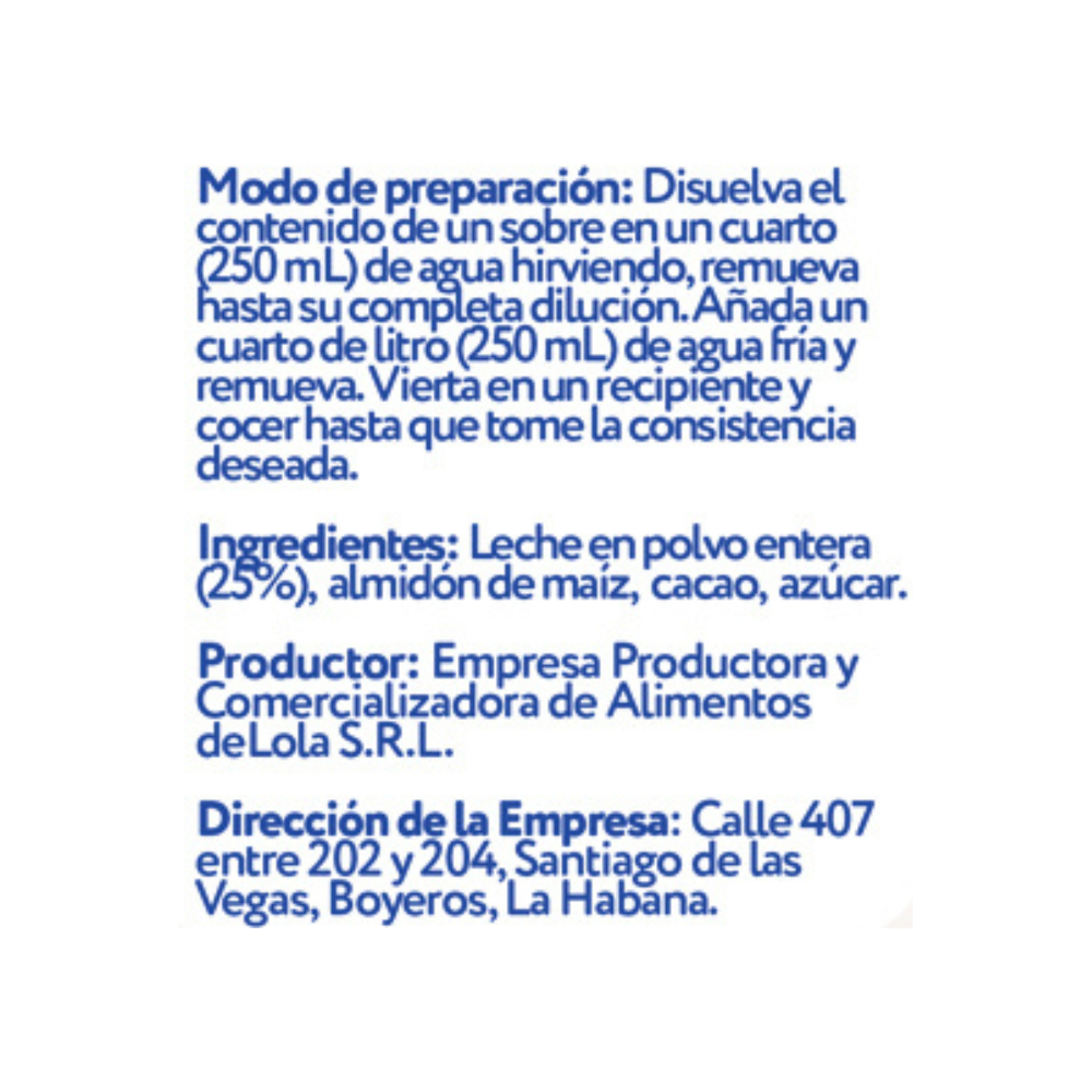 Natilla sabor chocolate deLola (200 g / 7.05 oz) - Miniatura 4