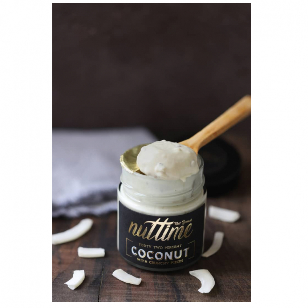 Crema de coco para untar Nuttime (4 x 250 g / 8.80 oz) - Miniatura 2