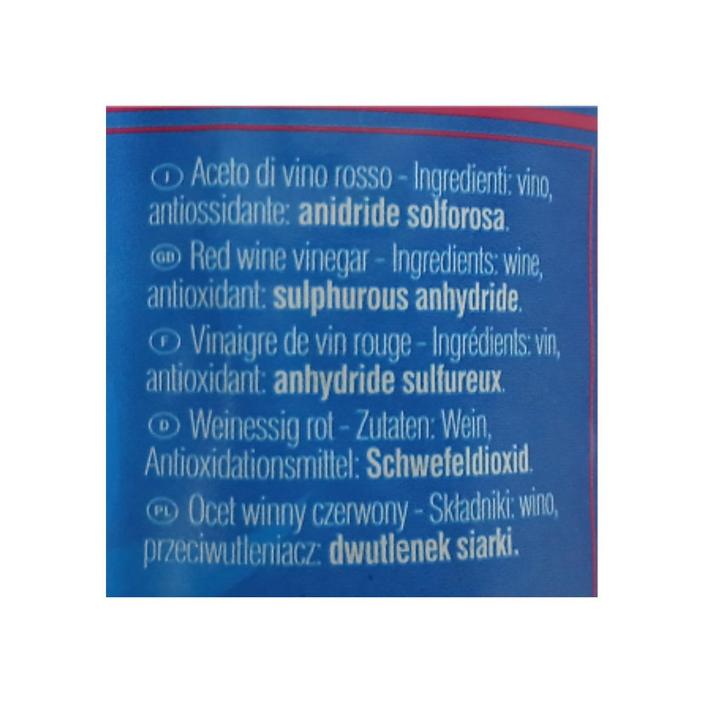 Vinagre de vino tinto Varvello (1 L) - Miniatura 3