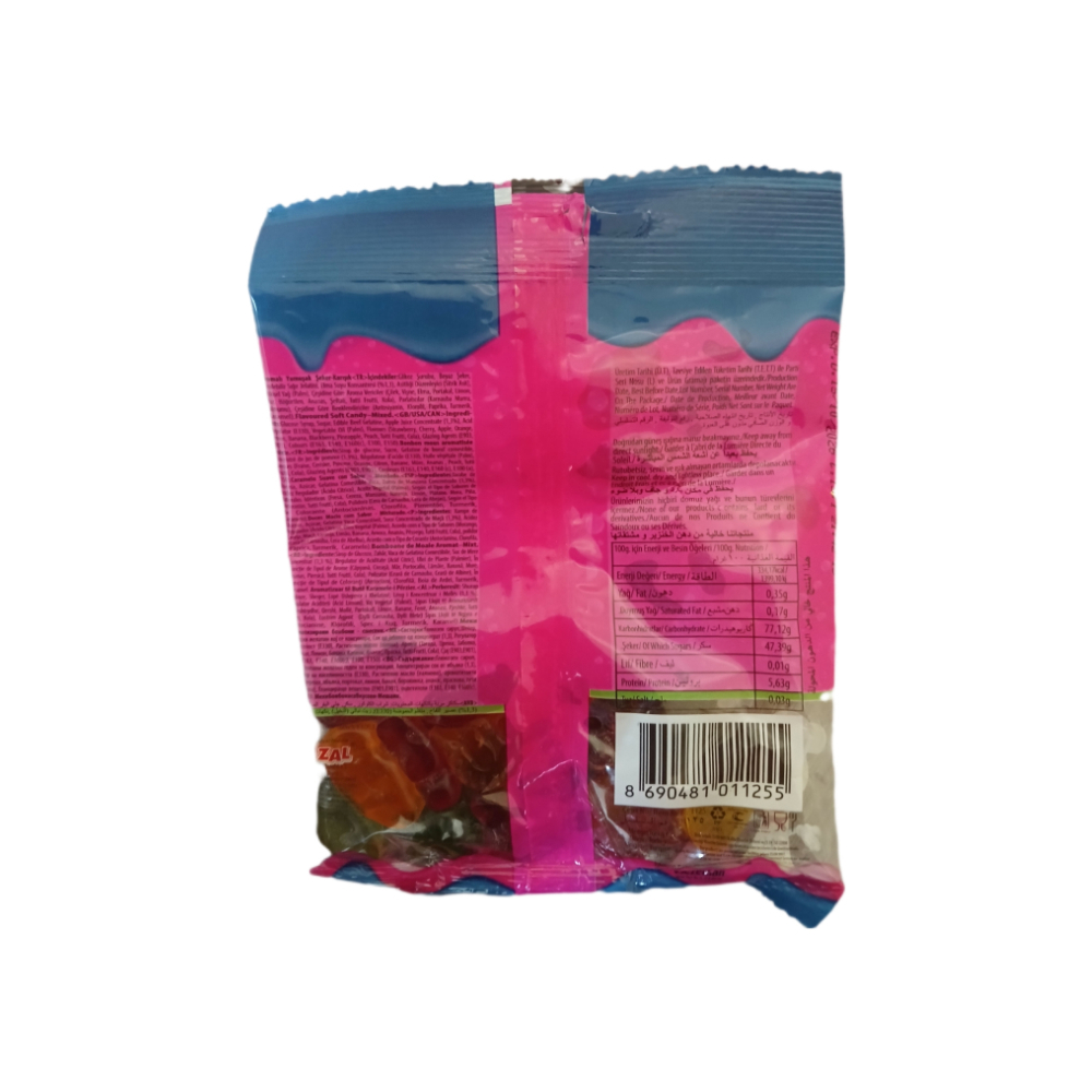 Gominolas con sabor a fruta Mix Party Jelly Gold (100 g / 3.5 oz) - Miniatura 2