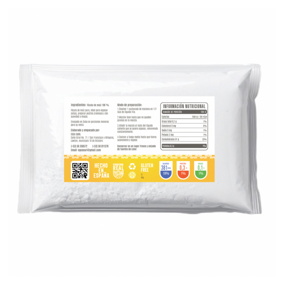 Maicena Cosecha Real (2 x 500 g / 1.1 lb) - Miniatura 2