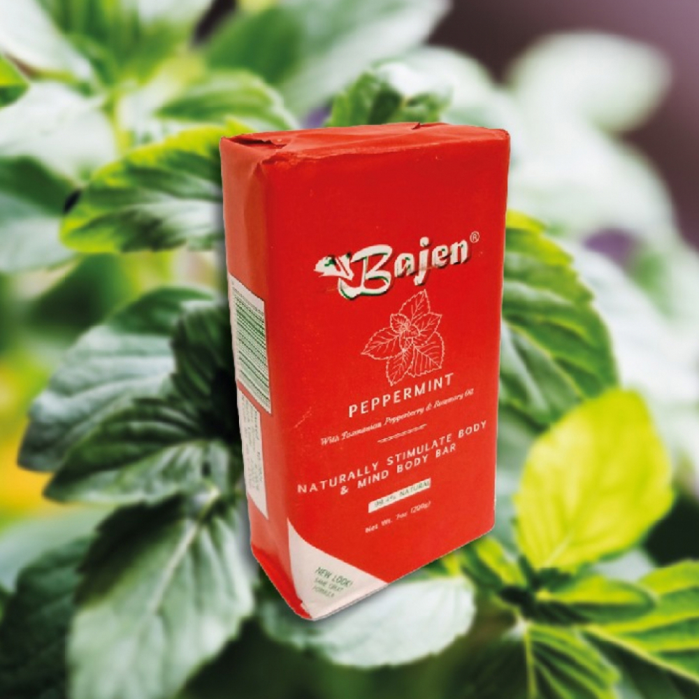 Jabón de tocador especial menta Bajen (12 x 200 g / 7.05 oz) - Miniatura 4