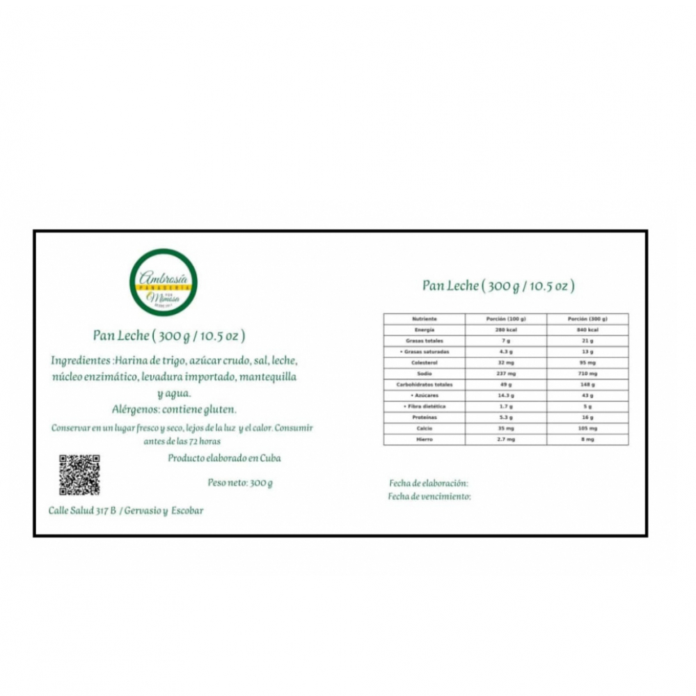 Pan Leche (300g / 10.5oz) - Miniatura 4