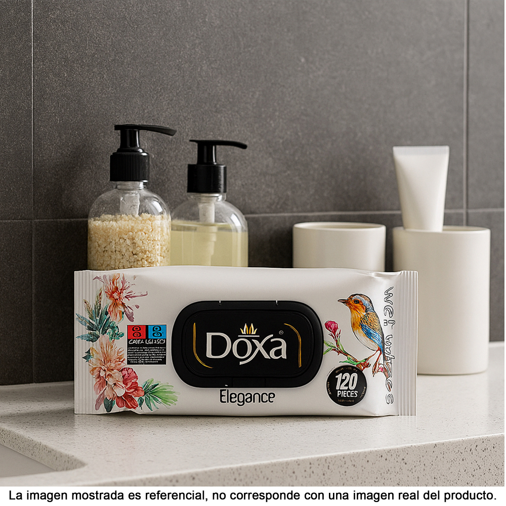 Toallitas húmedas Doxa Elegance (120 U) - Miniatura 4