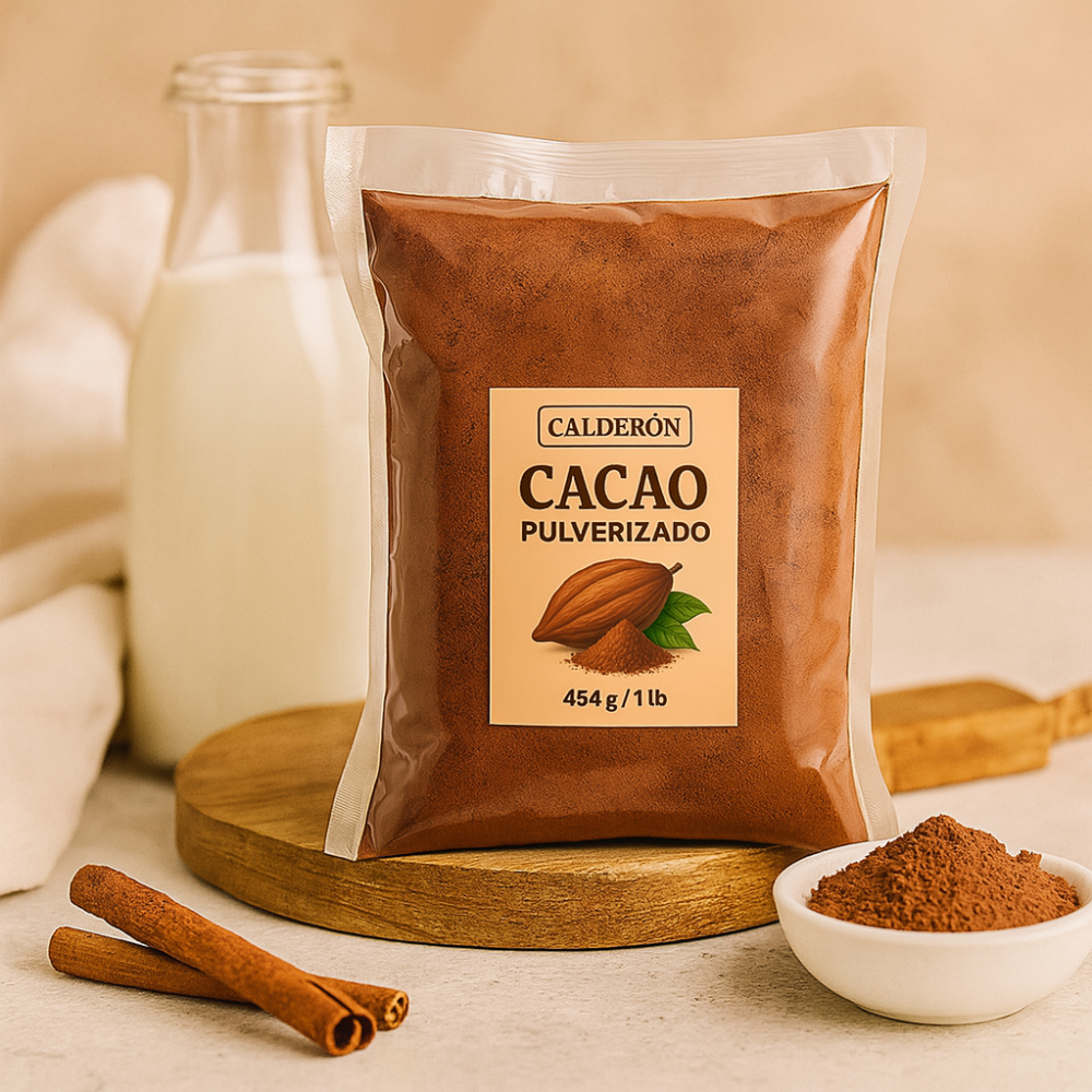 Chocolate en polvo Calderón (454 g / 1 lb) - Miniatura 4