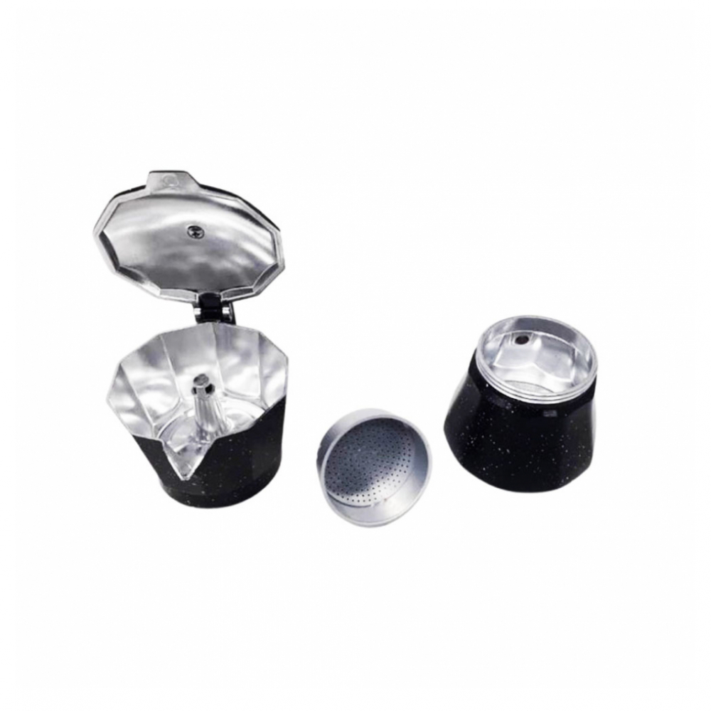 Cafetera clásica para café expreso de 3 tazas Jinghan - Miniatura 4