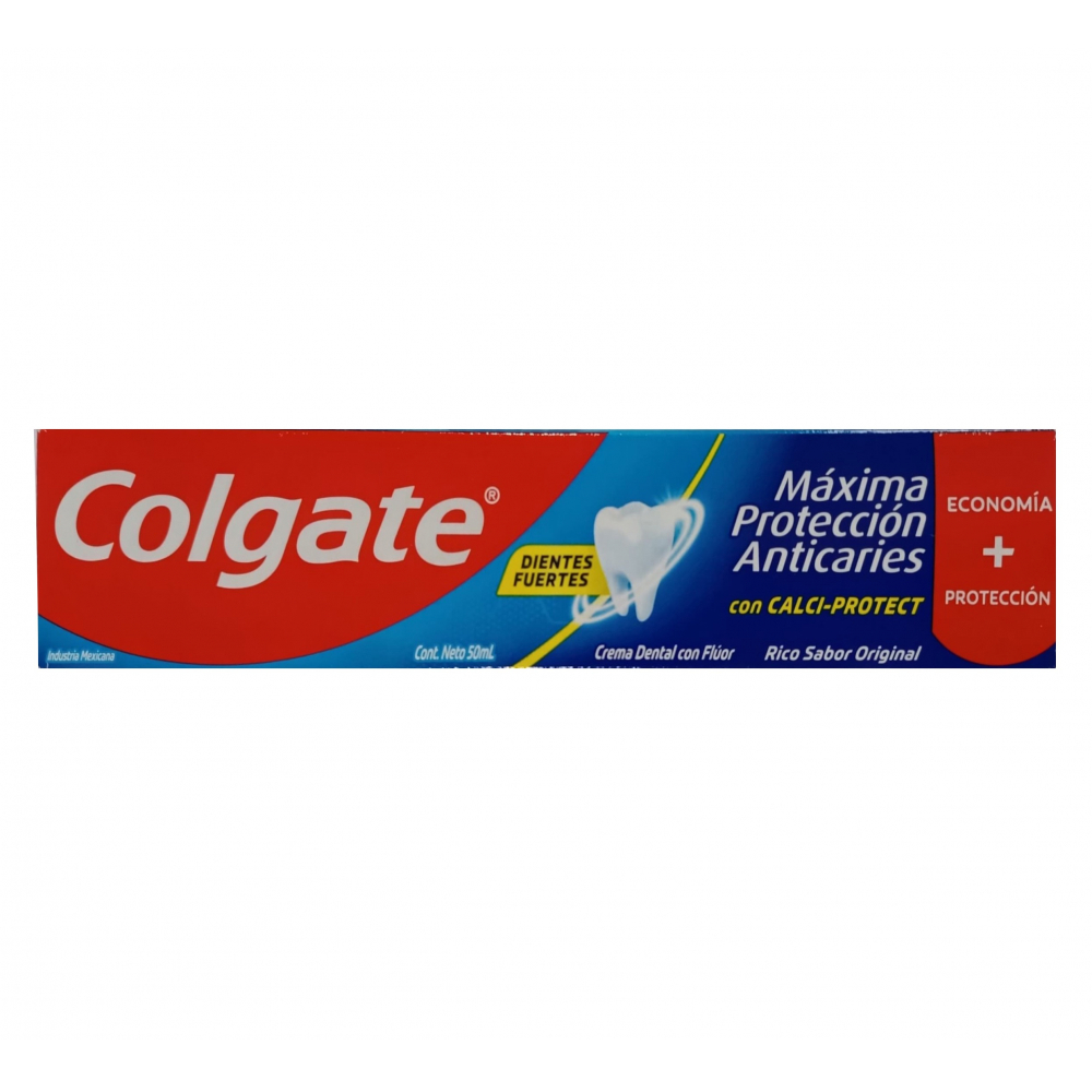 Pasta de dientes máxima protección anticaries Colgate (50 ml) - Miniatura 4