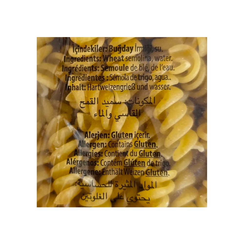 Macarrones en espiral Oba Eva (500 g / 1.10 lb) - Miniatura 4