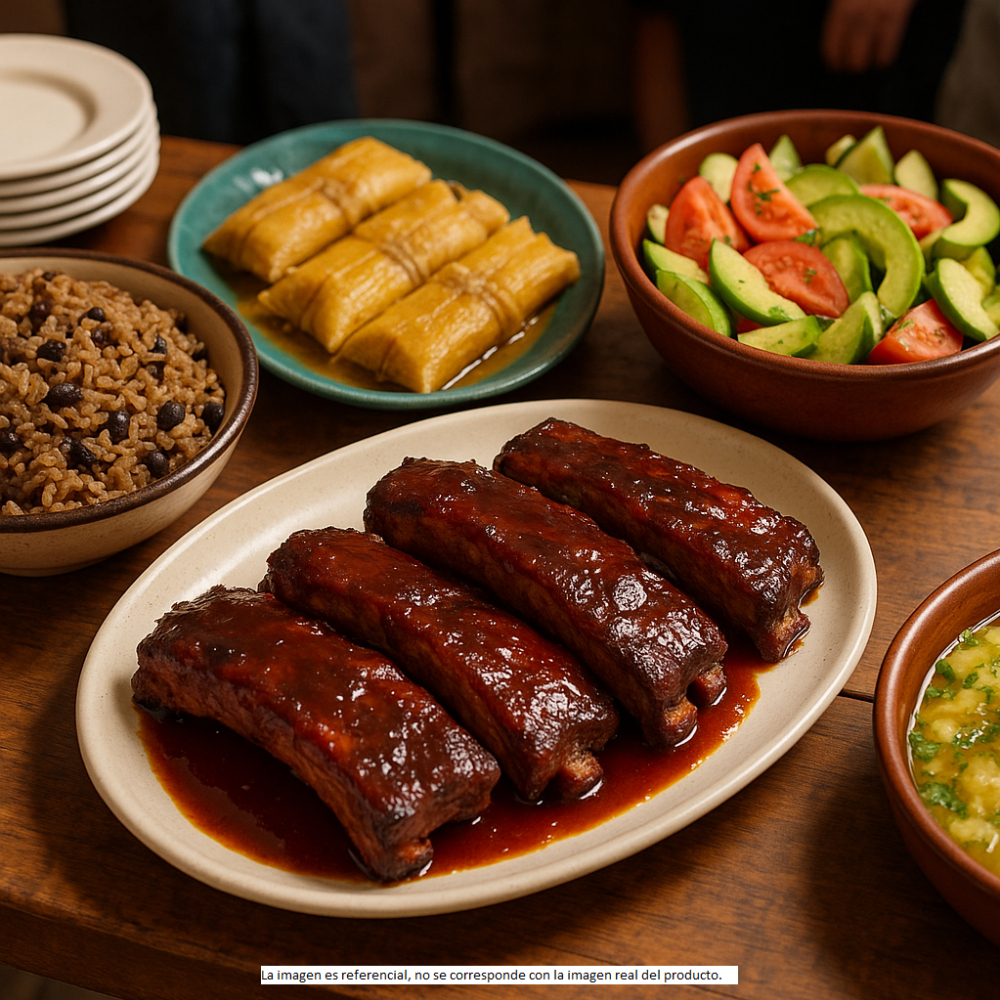 Costillas de cerdo a la barbacoa Tucocinita24 (4 comensales) - Miniatura 4