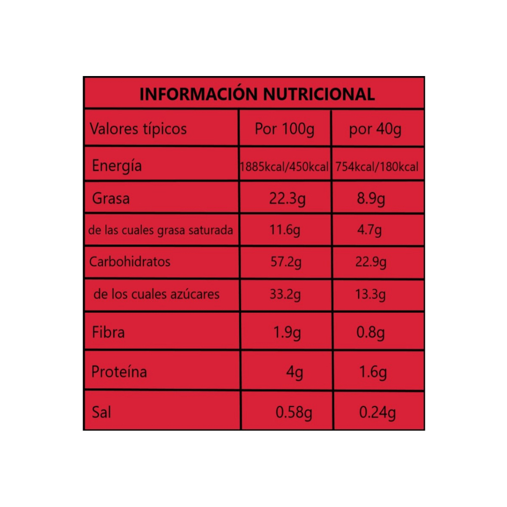 Pastel de cacao con salsa de cerezas recubierta de cacao Bifa Keks (40g / 1.41 oz) - Miniatura 3